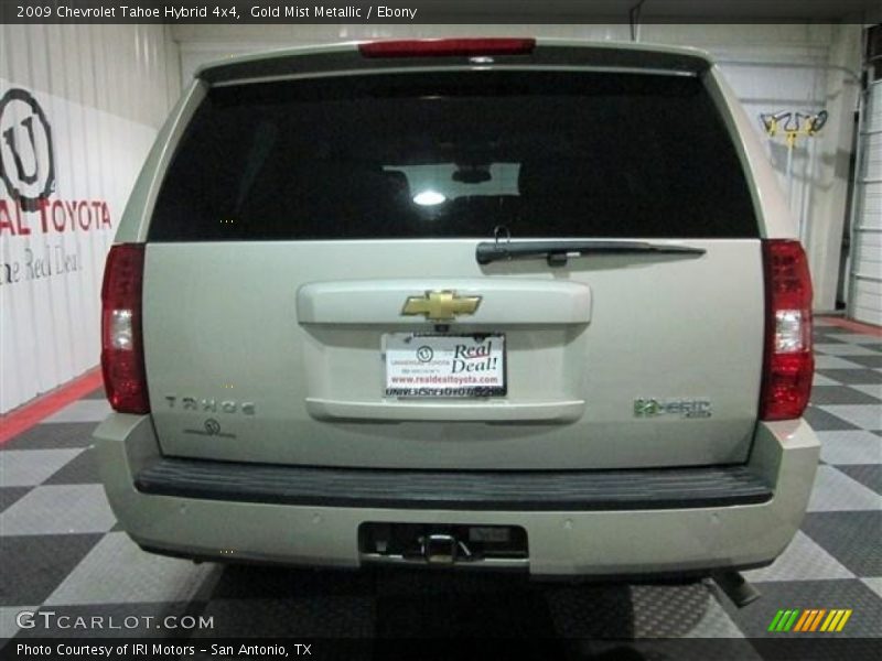 Gold Mist Metallic / Ebony 2009 Chevrolet Tahoe Hybrid 4x4