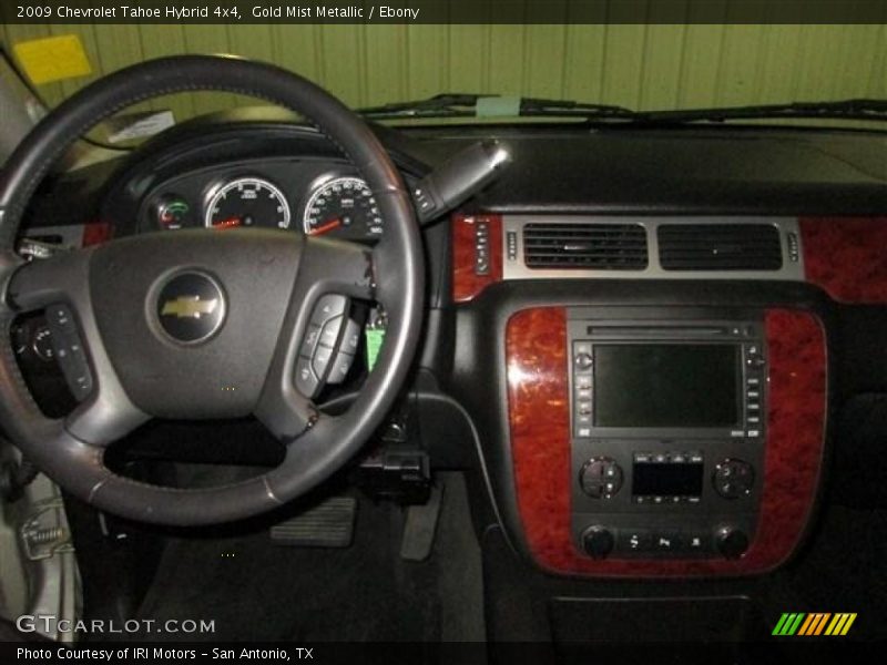 Gold Mist Metallic / Ebony 2009 Chevrolet Tahoe Hybrid 4x4