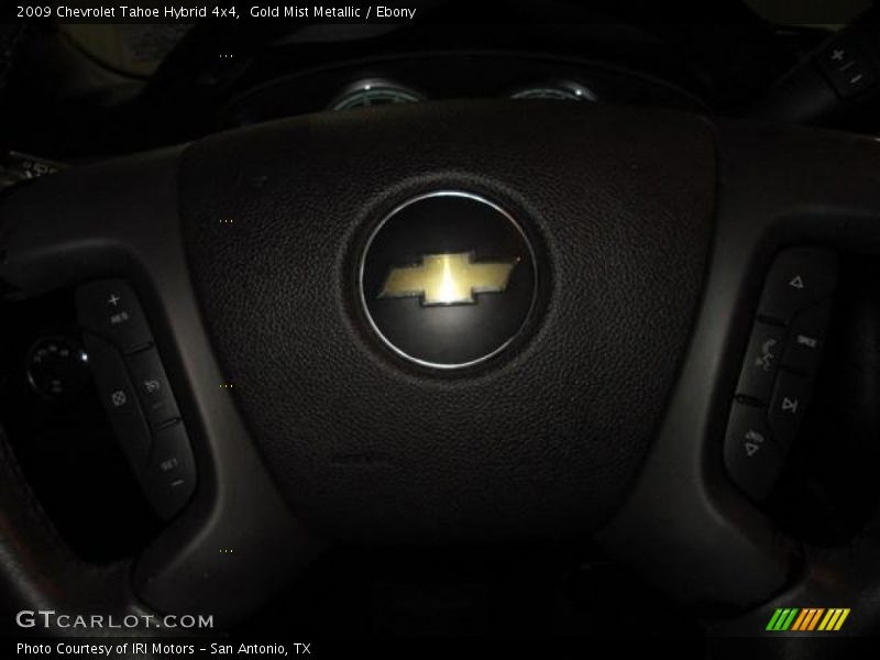 Gold Mist Metallic / Ebony 2009 Chevrolet Tahoe Hybrid 4x4