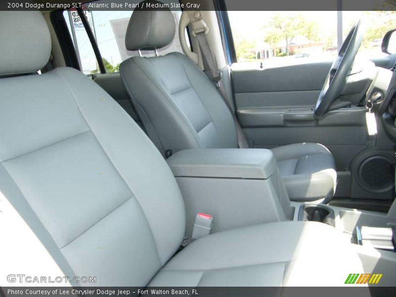 Atlantic Blue Pearl / Medium Slate Gray 2004 Dodge Durango SLT