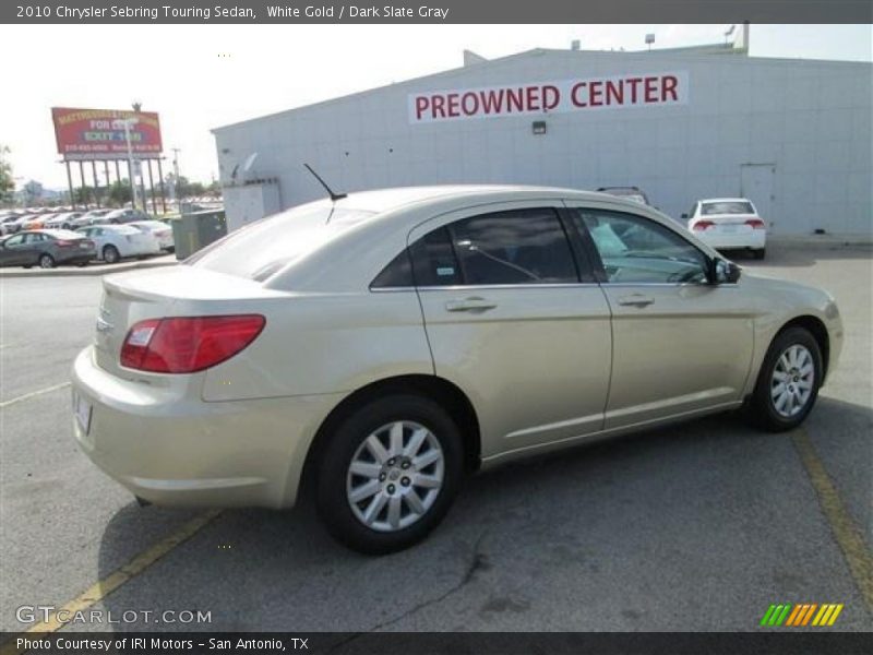 White Gold / Dark Slate Gray 2010 Chrysler Sebring Touring Sedan