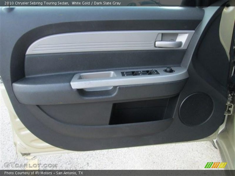 White Gold / Dark Slate Gray 2010 Chrysler Sebring Touring Sedan