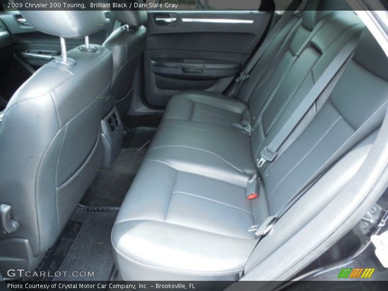 Brilliant Black / Dark Slate Gray 2009 Chrysler 300 Touring