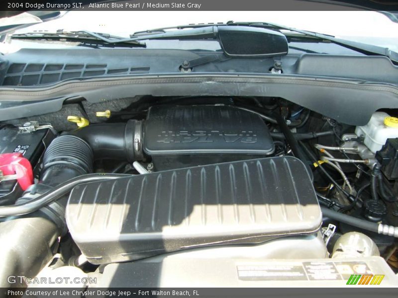 Atlantic Blue Pearl / Medium Slate Gray 2004 Dodge Durango SLT