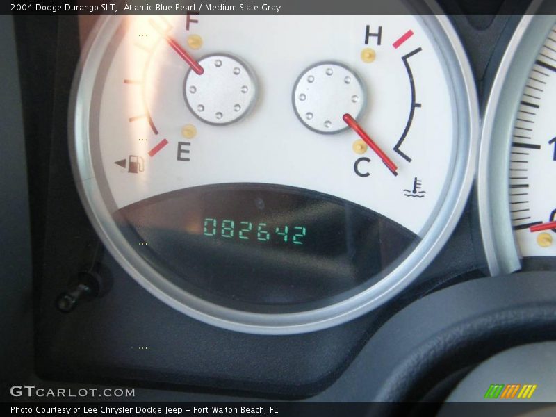 Atlantic Blue Pearl / Medium Slate Gray 2004 Dodge Durango SLT