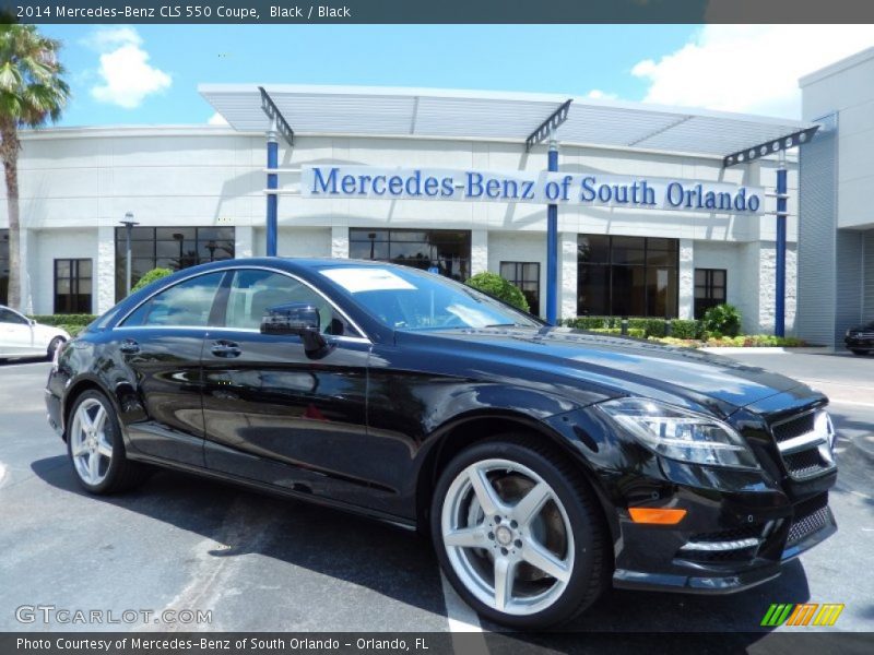 Black / Black 2014 Mercedes-Benz CLS 550 Coupe
