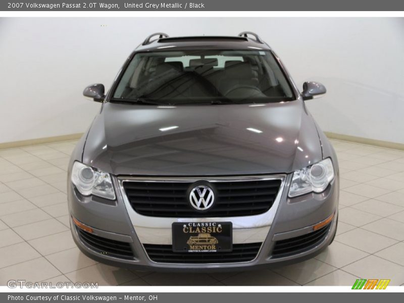 United Grey Metallic / Black 2007 Volkswagen Passat 2.0T Wagon