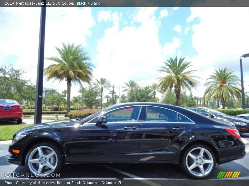 Black / Black 2014 Mercedes-Benz CLS 550 Coupe