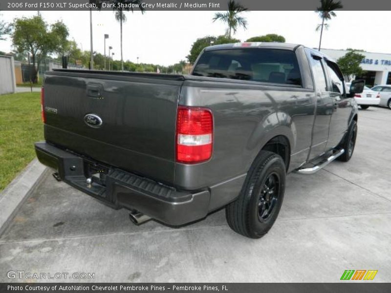 Dark Shadow Grey Metallic / Medium Flint 2006 Ford F150 XLT SuperCab
