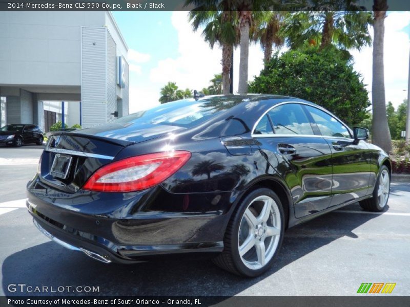 Black / Black 2014 Mercedes-Benz CLS 550 Coupe