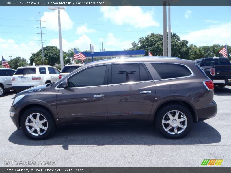 Cocoa Metallic / Cashmere/Cocoa 2008 Buick Enclave CXL