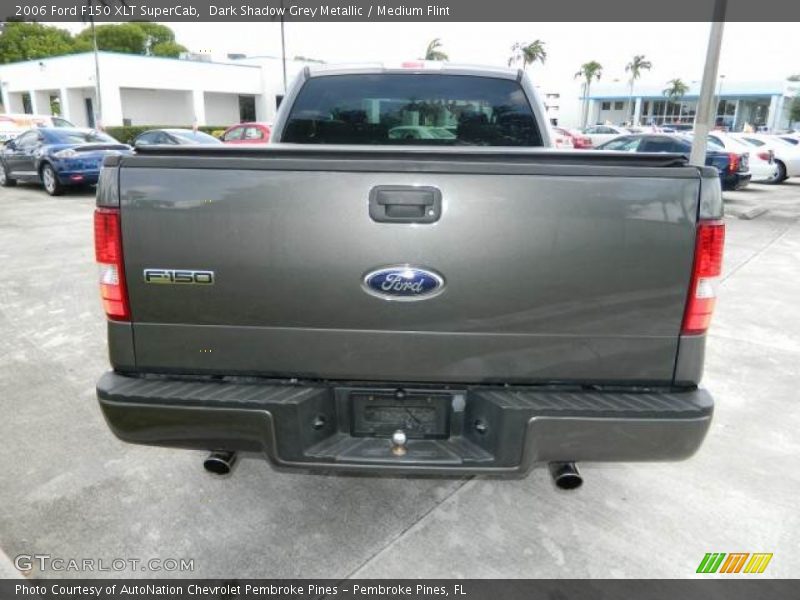 Dark Shadow Grey Metallic / Medium Flint 2006 Ford F150 XLT SuperCab