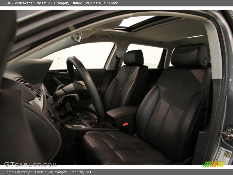 United Grey Metallic / Black 2007 Volkswagen Passat 2.0T Wagon
