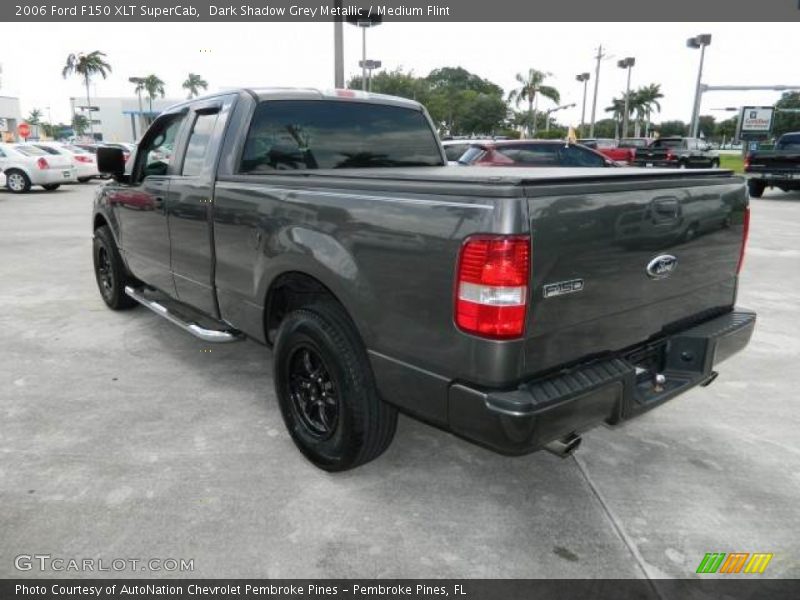 Dark Shadow Grey Metallic / Medium Flint 2006 Ford F150 XLT SuperCab