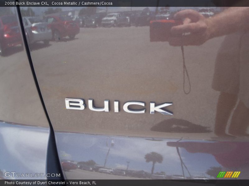Cocoa Metallic / Cashmere/Cocoa 2008 Buick Enclave CXL