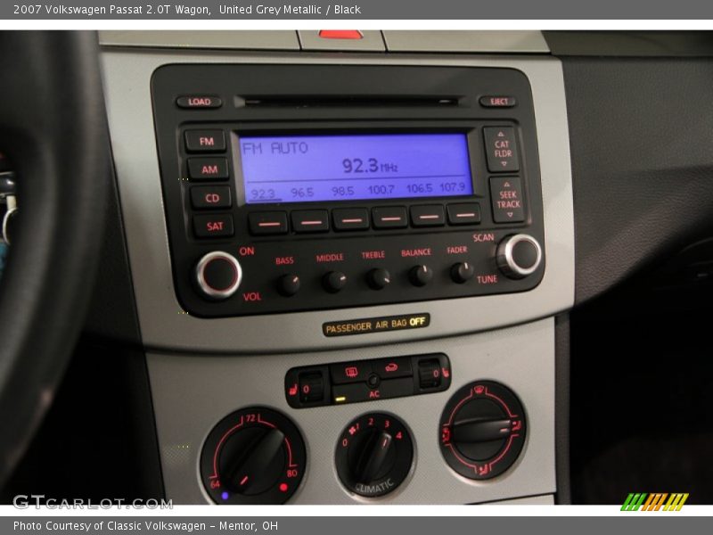 United Grey Metallic / Black 2007 Volkswagen Passat 2.0T Wagon