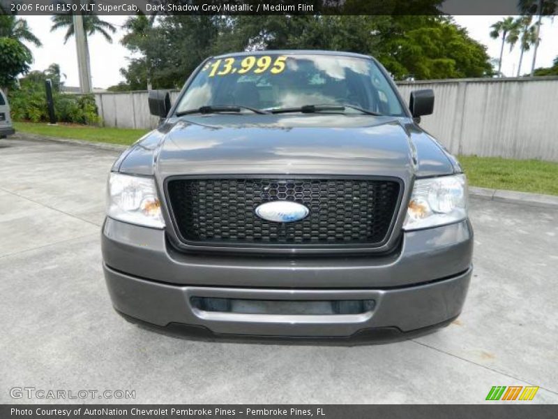 Dark Shadow Grey Metallic / Medium Flint 2006 Ford F150 XLT SuperCab