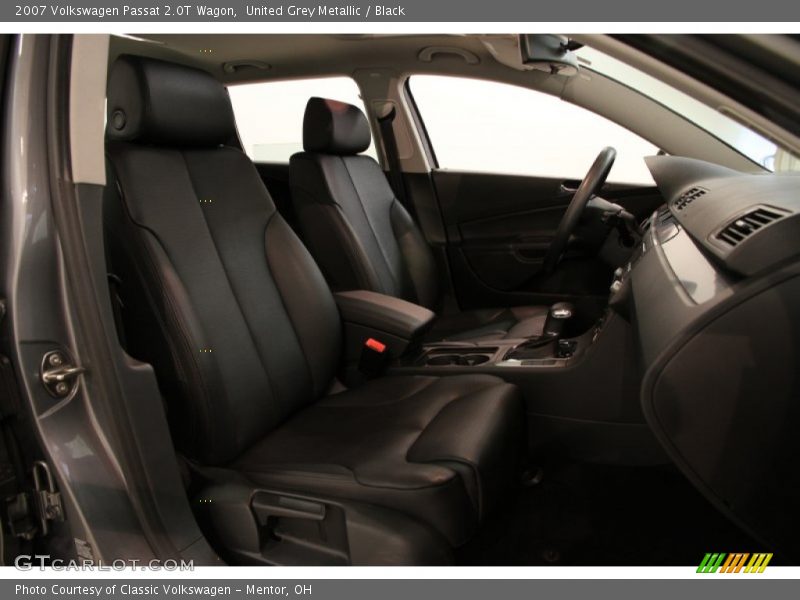 United Grey Metallic / Black 2007 Volkswagen Passat 2.0T Wagon