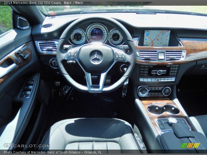 Black / Black 2014 Mercedes-Benz CLS 550 Coupe