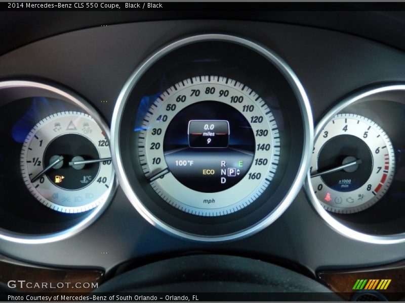 Black / Black 2014 Mercedes-Benz CLS 550 Coupe