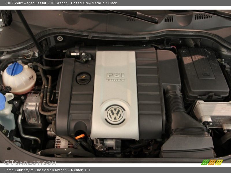 United Grey Metallic / Black 2007 Volkswagen Passat 2.0T Wagon