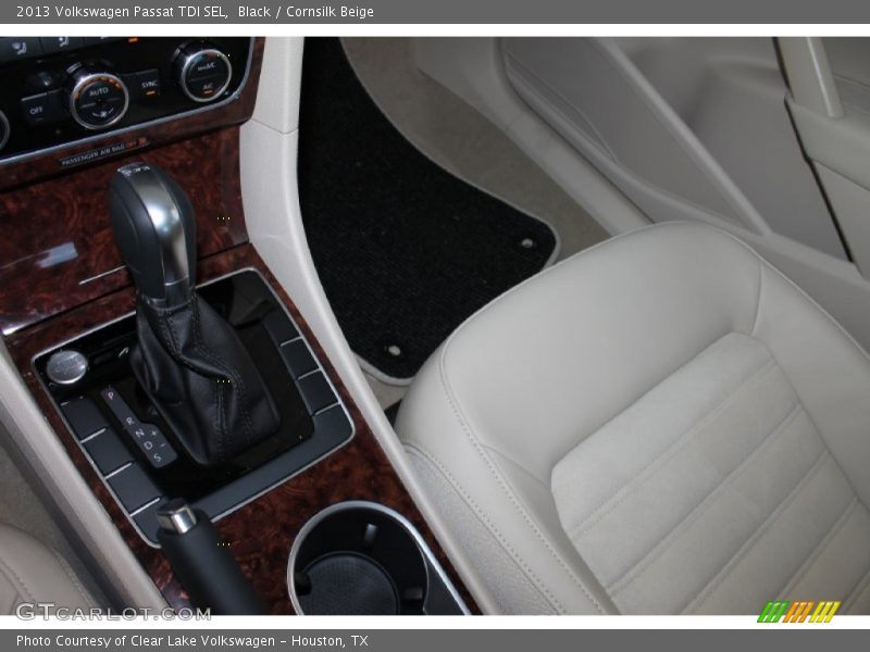 Black / Cornsilk Beige 2013 Volkswagen Passat TDI SEL
