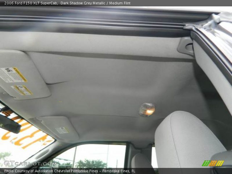 Dark Shadow Grey Metallic / Medium Flint 2006 Ford F150 XLT SuperCab