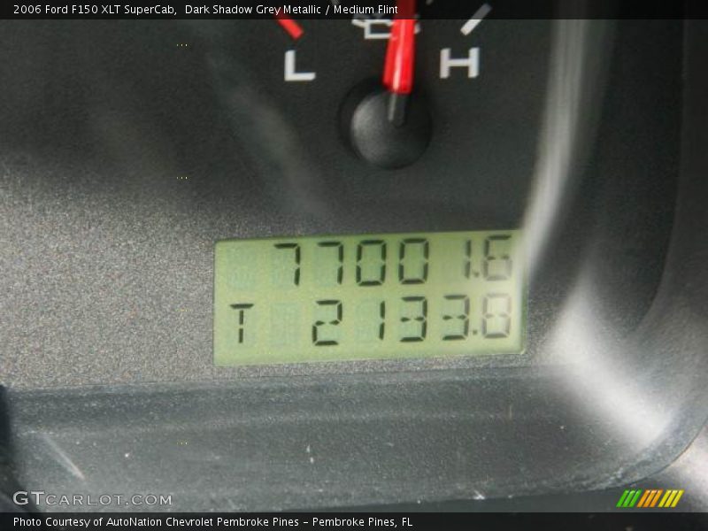 Dark Shadow Grey Metallic / Medium Flint 2006 Ford F150 XLT SuperCab