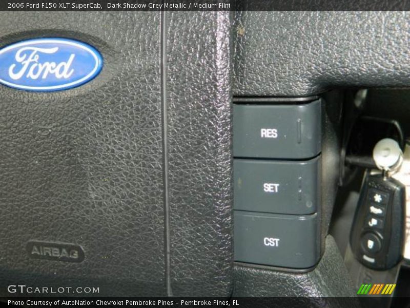 Dark Shadow Grey Metallic / Medium Flint 2006 Ford F150 XLT SuperCab