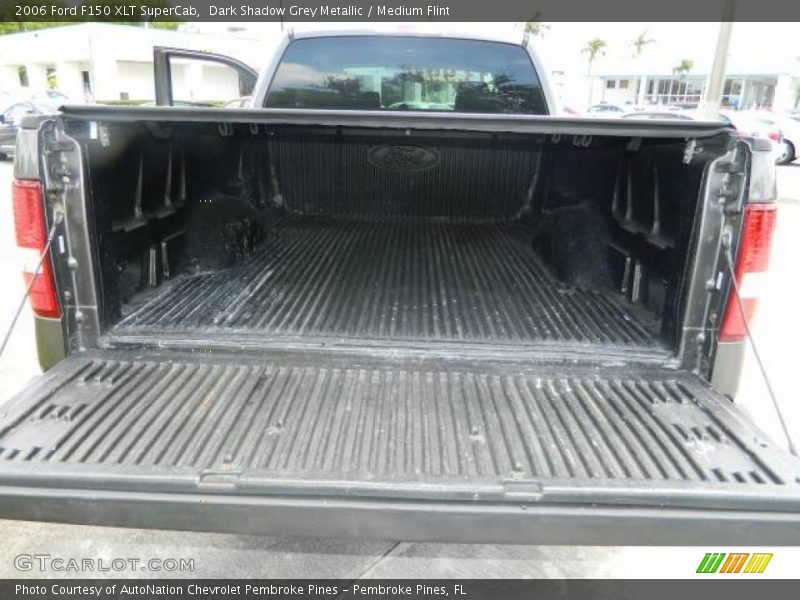 Dark Shadow Grey Metallic / Medium Flint 2006 Ford F150 XLT SuperCab