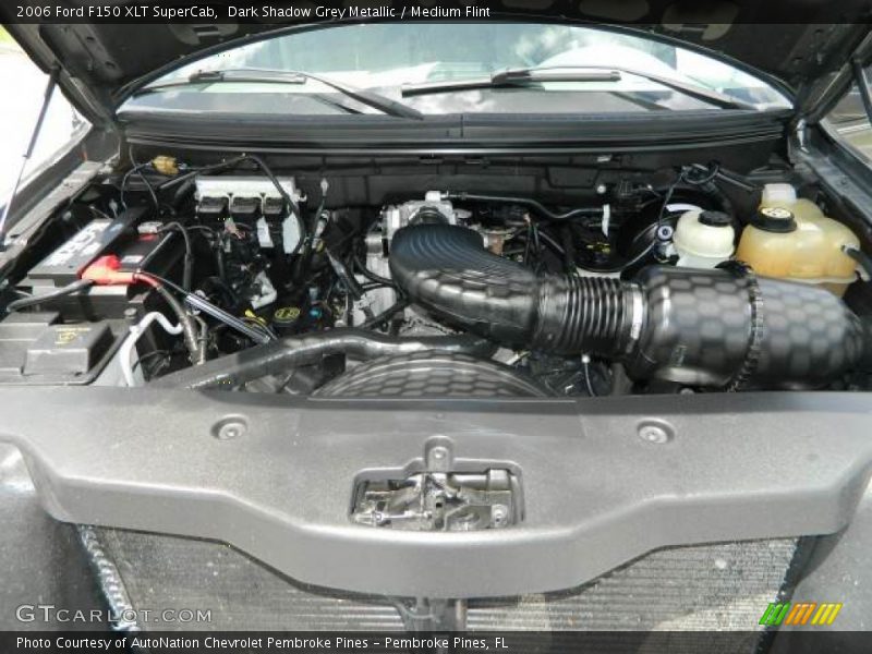 Dark Shadow Grey Metallic / Medium Flint 2006 Ford F150 XLT SuperCab