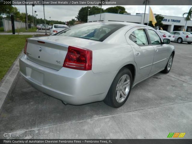 Silver Steel Metallic / Dark Slate Gray/Light Graystone 2006 Dodge Charger R/T