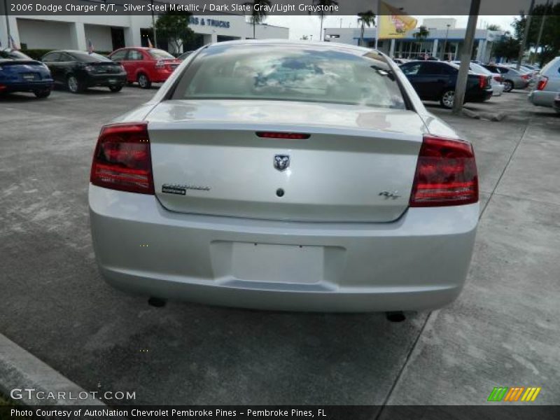 Silver Steel Metallic / Dark Slate Gray/Light Graystone 2006 Dodge Charger R/T