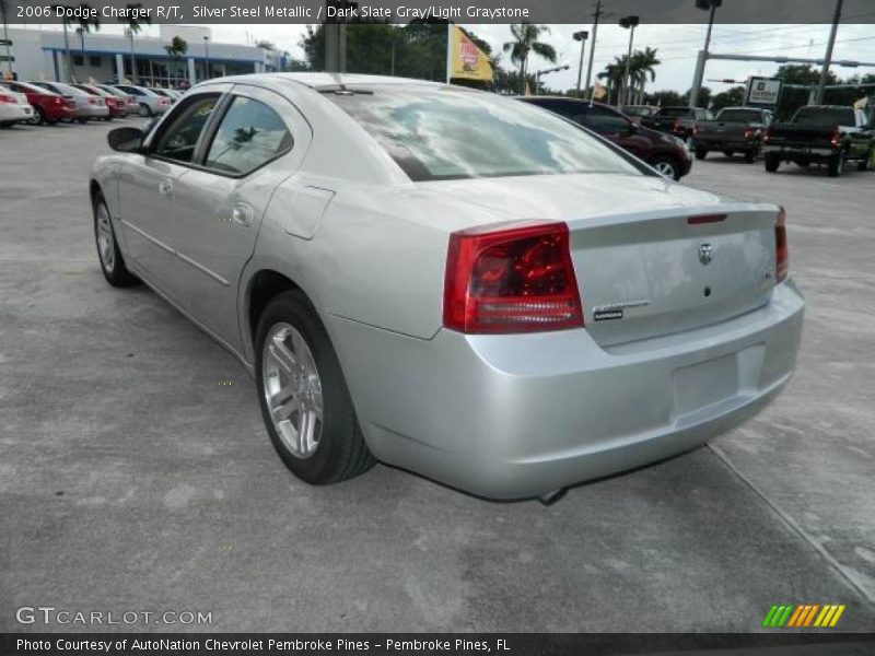 Silver Steel Metallic / Dark Slate Gray/Light Graystone 2006 Dodge Charger R/T