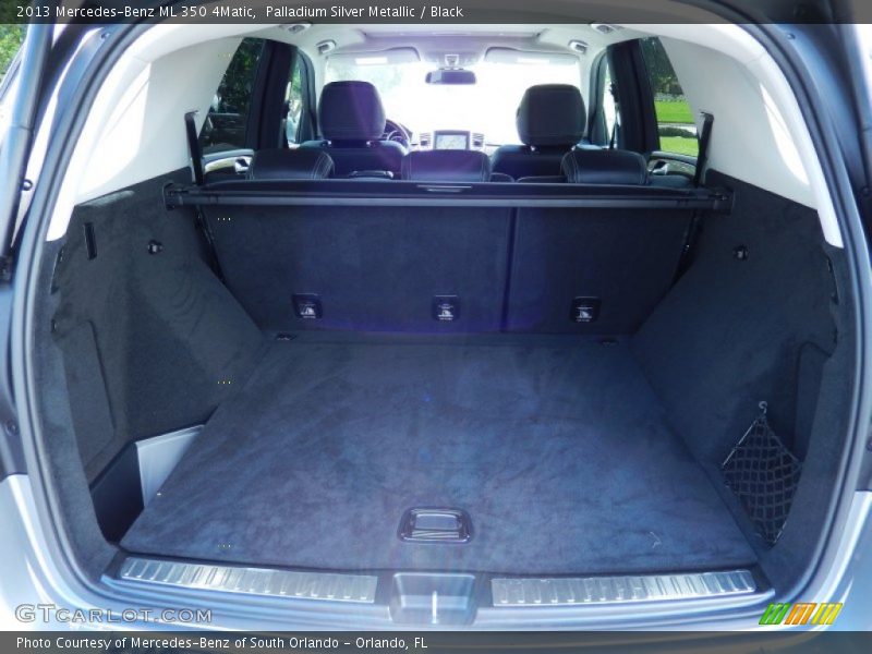 Palladium Silver Metallic / Black 2013 Mercedes-Benz ML 350 4Matic