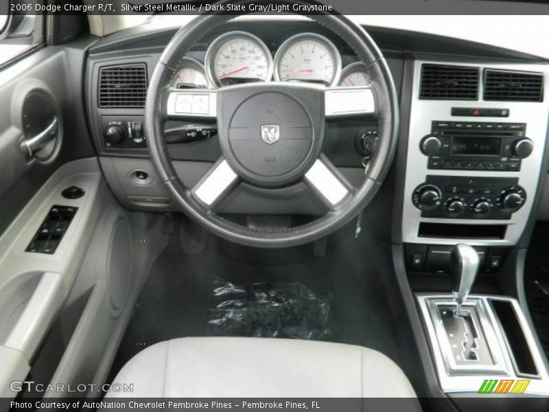 Silver Steel Metallic / Dark Slate Gray/Light Graystone 2006 Dodge Charger R/T