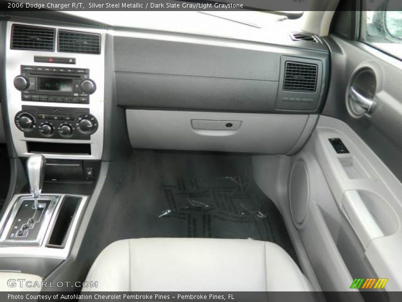 Silver Steel Metallic / Dark Slate Gray/Light Graystone 2006 Dodge Charger R/T