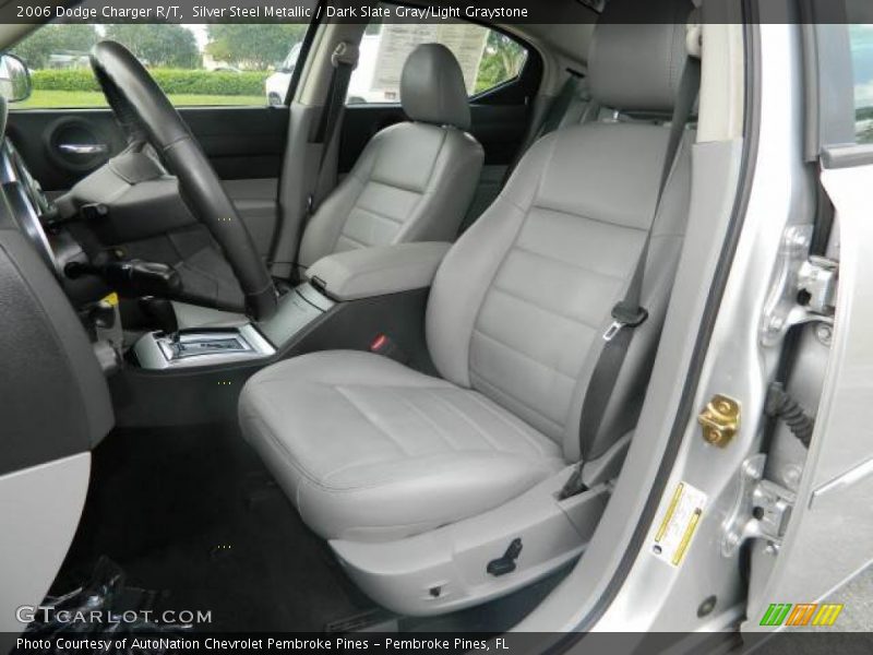 Silver Steel Metallic / Dark Slate Gray/Light Graystone 2006 Dodge Charger R/T