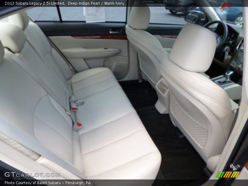 Deep Indigo Pearl / Warm Ivory 2012 Subaru Legacy 2.5i Limited