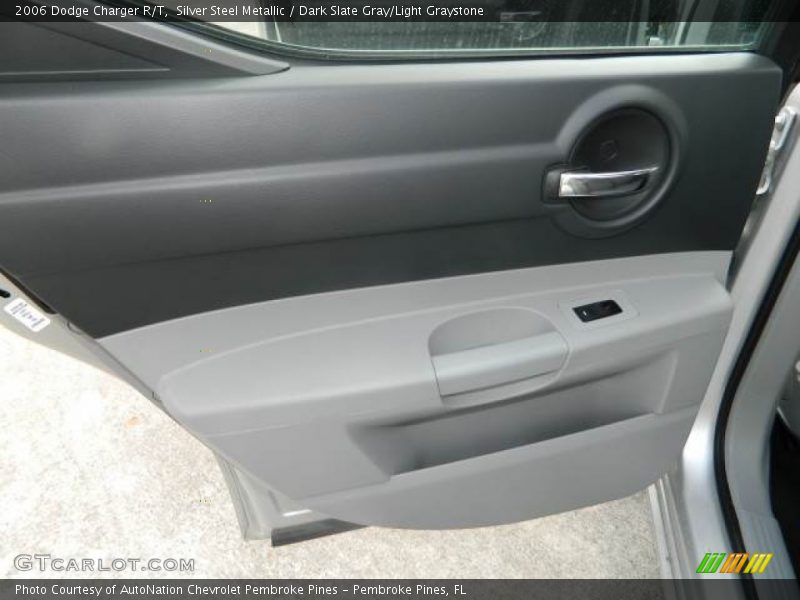 Silver Steel Metallic / Dark Slate Gray/Light Graystone 2006 Dodge Charger R/T