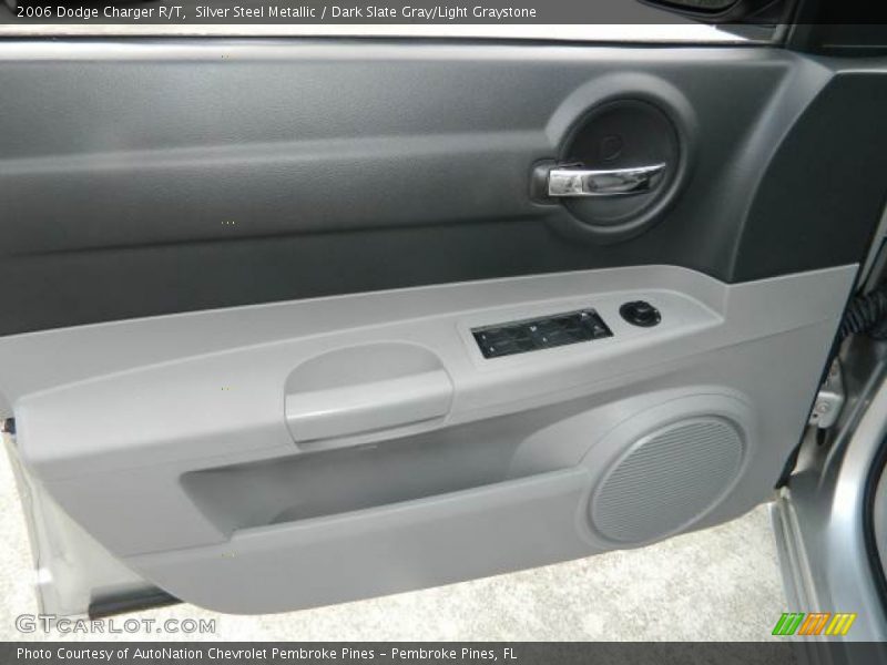 Silver Steel Metallic / Dark Slate Gray/Light Graystone 2006 Dodge Charger R/T