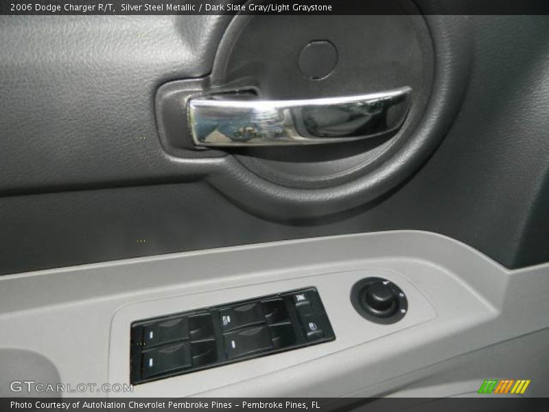 Silver Steel Metallic / Dark Slate Gray/Light Graystone 2006 Dodge Charger R/T