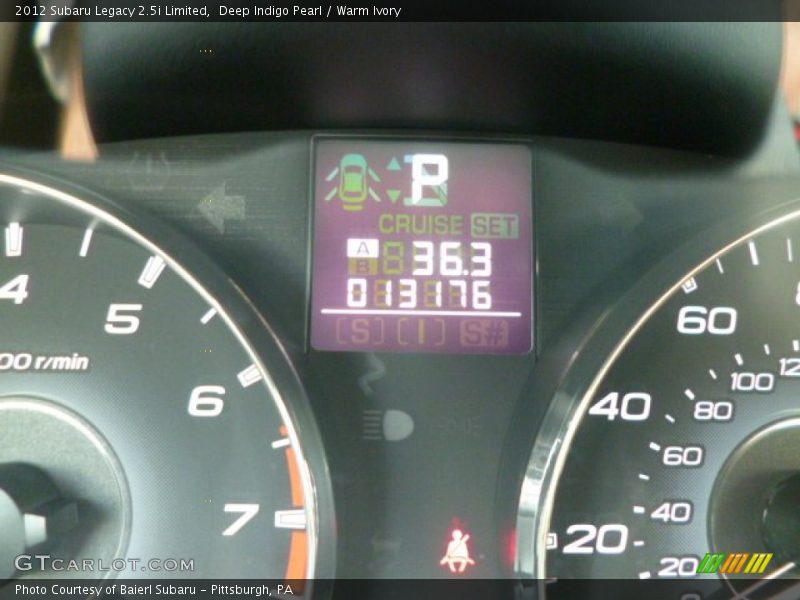 Deep Indigo Pearl / Warm Ivory 2012 Subaru Legacy 2.5i Limited