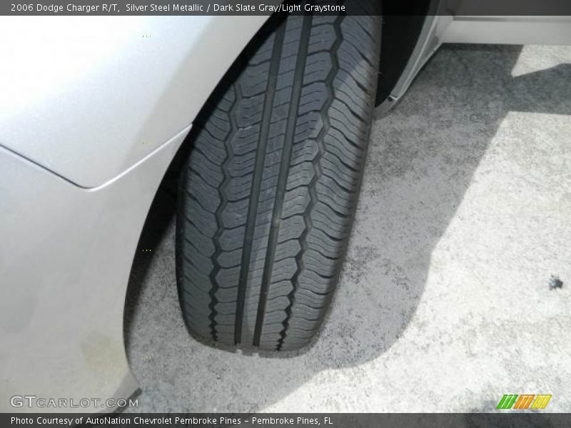 Silver Steel Metallic / Dark Slate Gray/Light Graystone 2006 Dodge Charger R/T