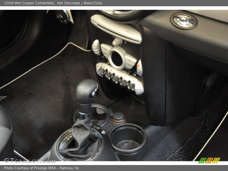 Hot Chocolate / Black/Grey 2009 Mini Cooper Convertible
