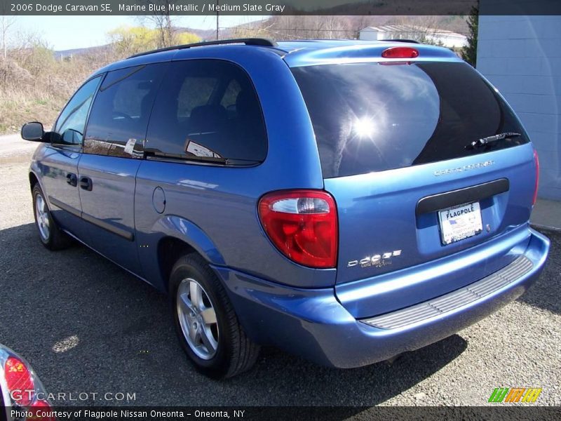 Marine Blue Metallic / Medium Slate Gray 2006 Dodge Caravan SE
