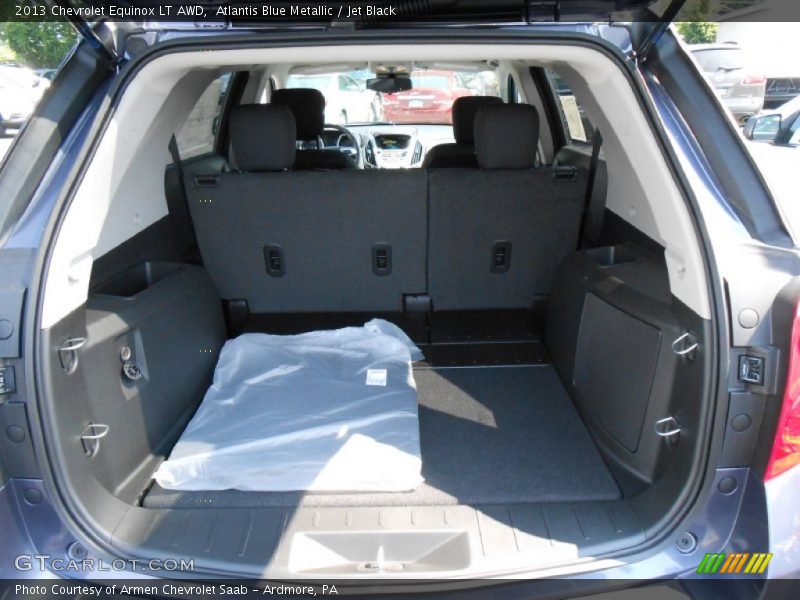 Atlantis Blue Metallic / Jet Black 2013 Chevrolet Equinox LT AWD