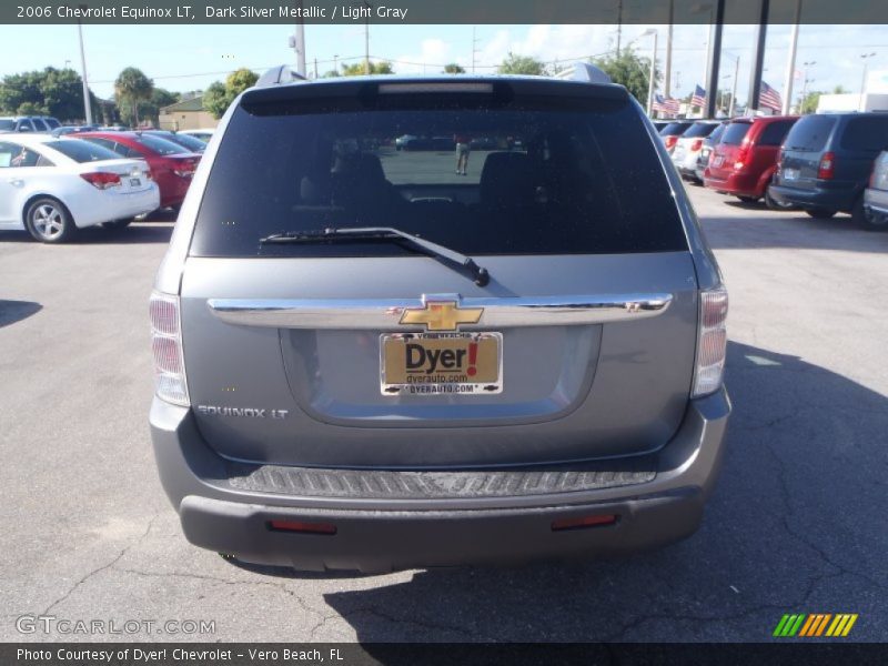 Dark Silver Metallic / Light Gray 2006 Chevrolet Equinox LT