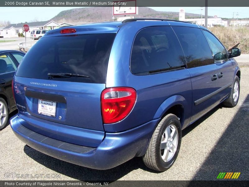 Marine Blue Metallic / Medium Slate Gray 2006 Dodge Caravan SE