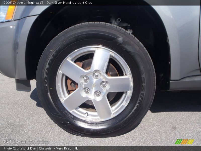Dark Silver Metallic / Light Gray 2006 Chevrolet Equinox LT